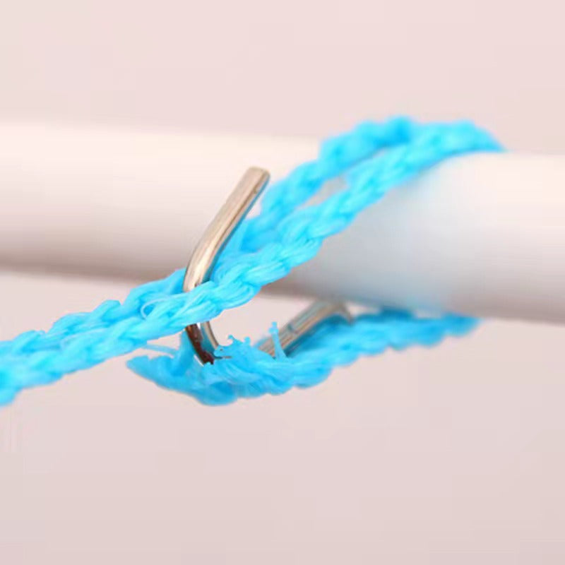Anti-slip windproof clothesline thickened color bag fence clothesline quilt drying line outdoor travel clothesline - image 3