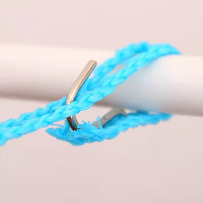Anti-slip windproof clothesline thickened color bag fence clothesline quilt drying line outdoor travel clothesline - image 3