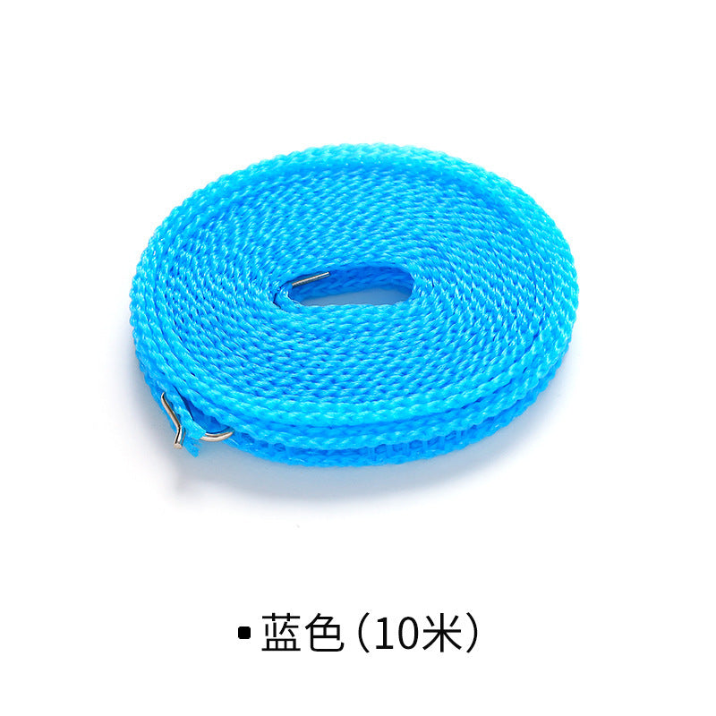 Anti-slip windproof clothesline thickened color bag fence clothesline quilt drying line outdoor travel clothesline - image 5