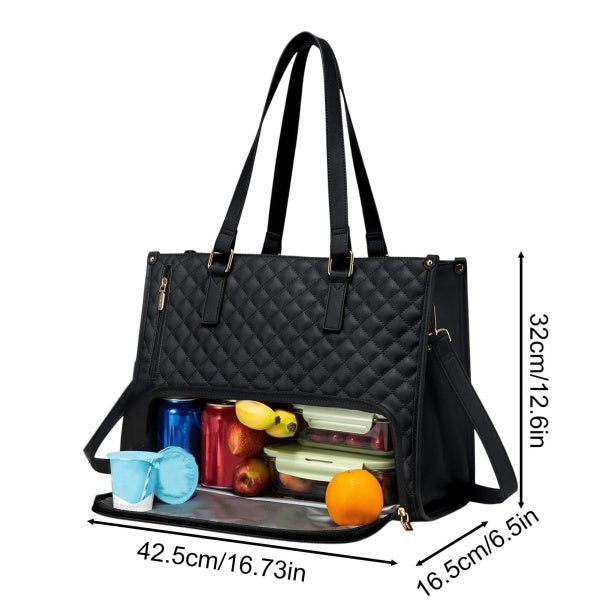 Insulated Travel Tote Bag