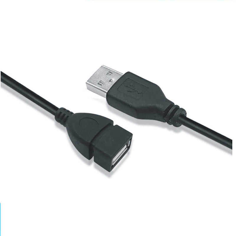 usb male-to-female extension cord luggage buckle protective sleeve computer keyboard u disk mouse data connection charging cable - image 2