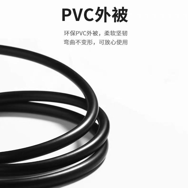 usb male-to-female extension cord luggage buckle protective sleeve computer keyboard u disk mouse data connection charging cable - image 4