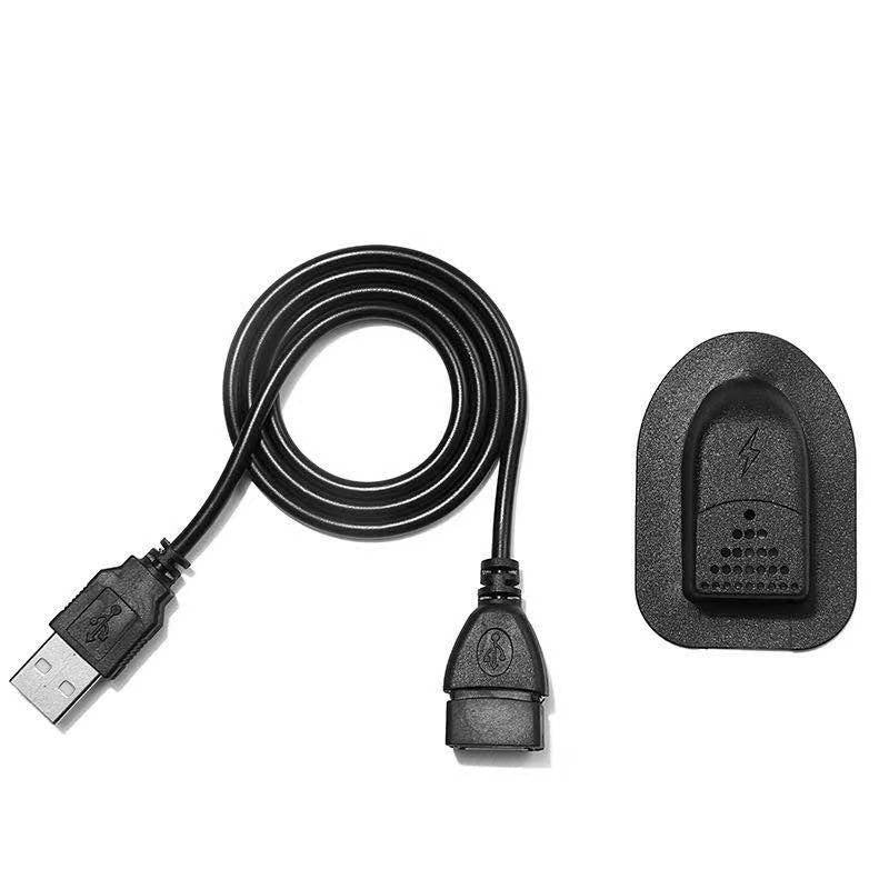usb male-to-female extension cord luggage buckle protective sleeve computer keyboard u disk mouse data connection charging cable - image 5