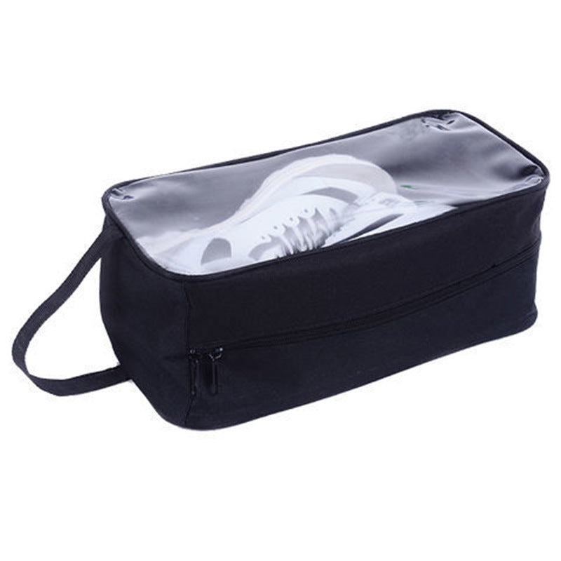 Transparent shoes storage bag shoe bag double shoe box multi-purpose dustproof storage bag shoe cover zipper travel storage bag - image 5