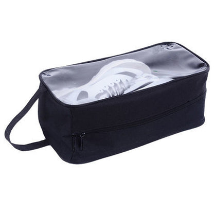 Transparent shoes storage bag shoe bag double shoe box multi-purpose dustproof storage bag shoe cover zipper travel storage bag - image 5