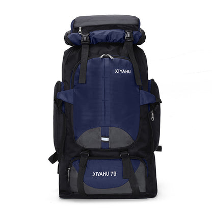 Cross-border 70L outdoor waterproof sports backpack travel bag women's lightweight hiking backpack mountaineering bag wholesale - image 1