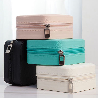 Cross-Border Jewelry Storage Box, Travel Portable Jewelry Box, Compact Ring Packaging, Jewelry Bracelet Manufacturer in Stock - image 4