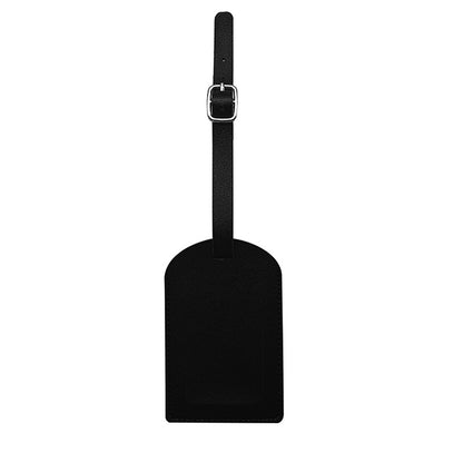 in stock wholesale 11 color horizontal and vertical two kinds of flip cover thickened leather with printing signature paper pu luggage tag - image 5