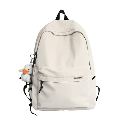 Backpack for Men, Japanese Style, Simple, Cross-Border, Large Capacity, Korean Style Travel Backpack, Women's Casual Trendy College Student Bag - image 5