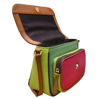 Single Pocket Flap Crossbody
