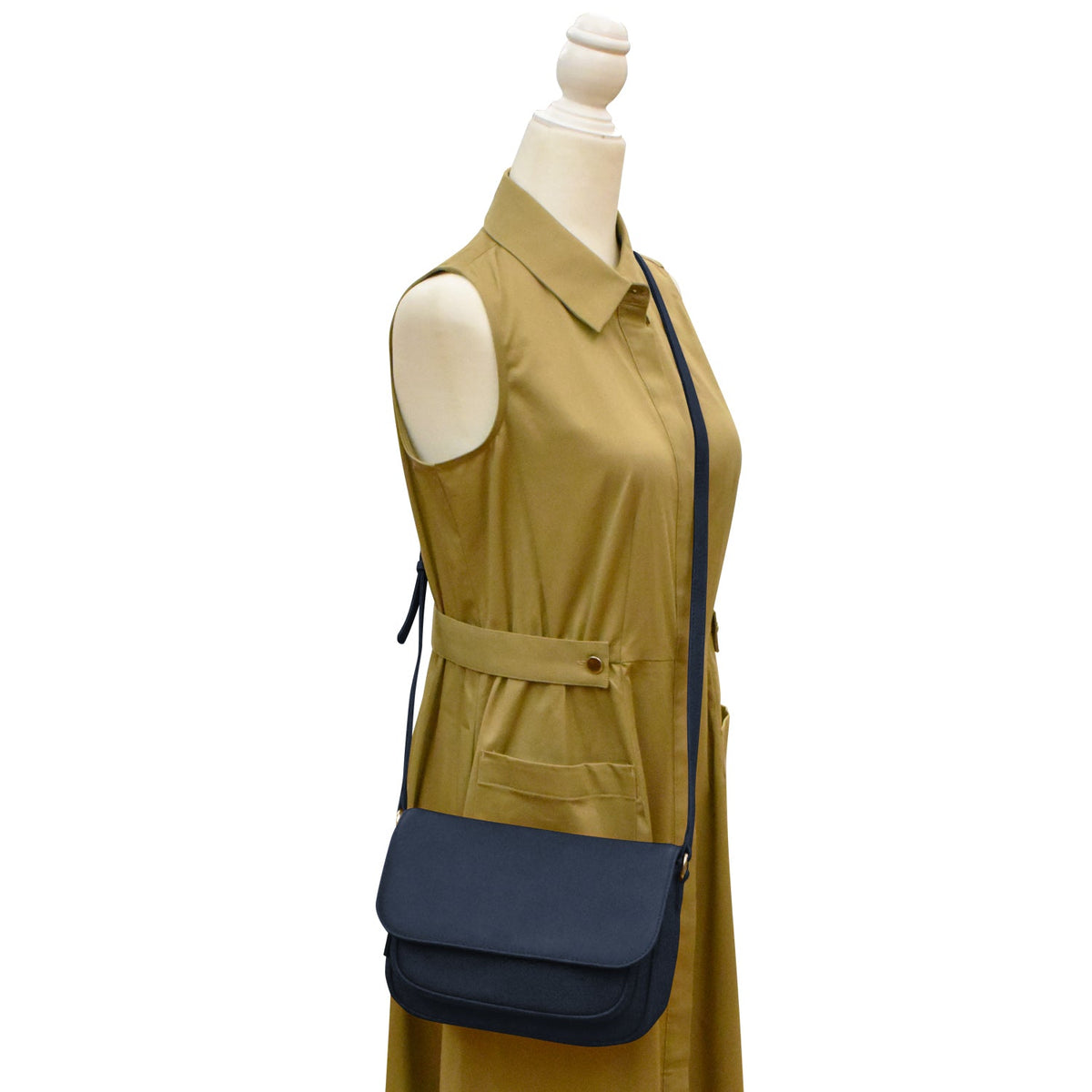 Single Pocket Flap Crossbody