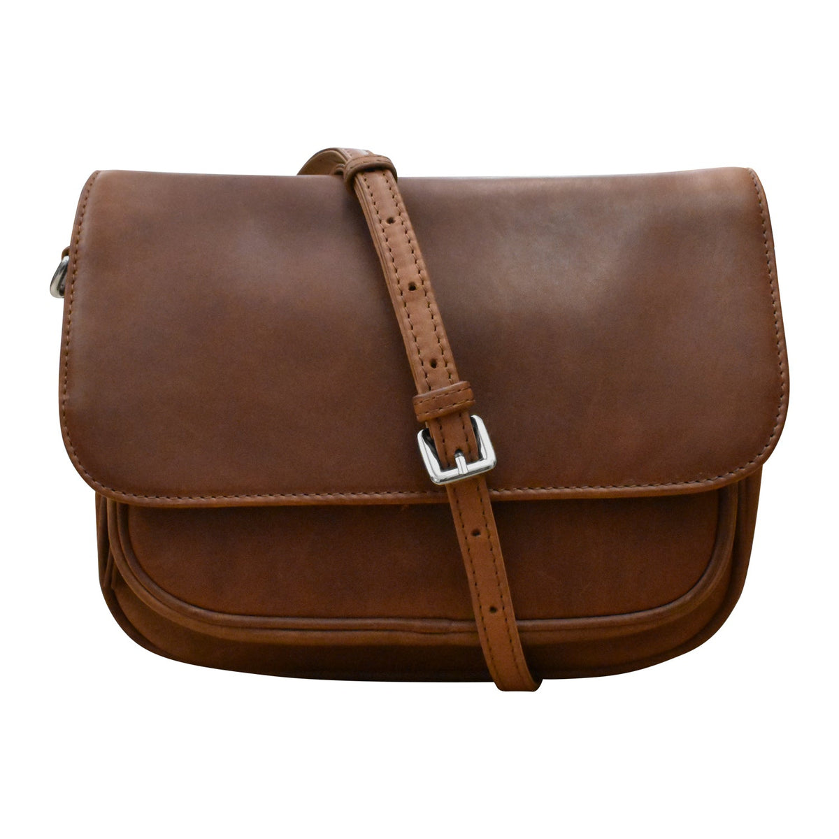 Single Pocket Flap Crossbody