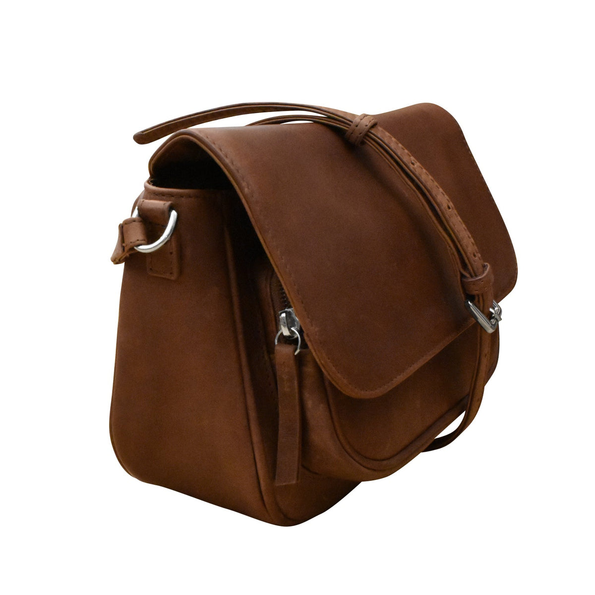 Single Pocket Flap Crossbody