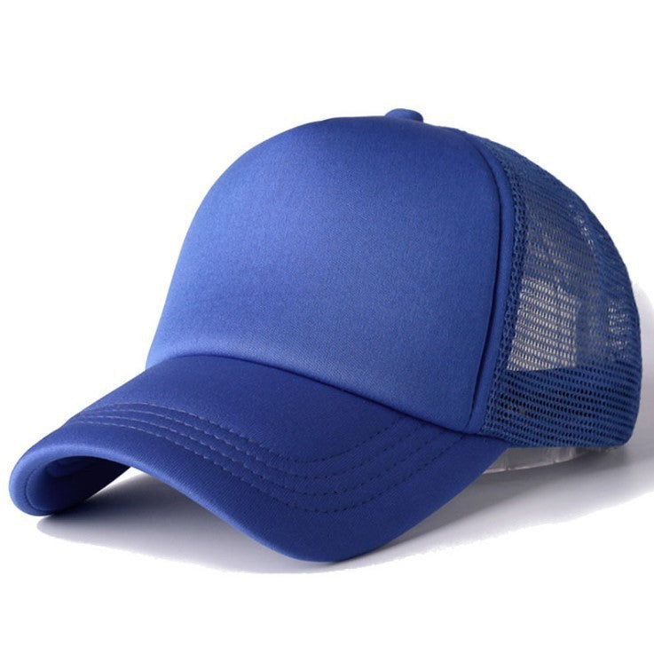 Amazon's Hottest Customized Sponge Mesh Cap for Men and Women Travel Advertising Double Solid Color Baseball Manufacturer Wholesale Buttoned Style - image 3