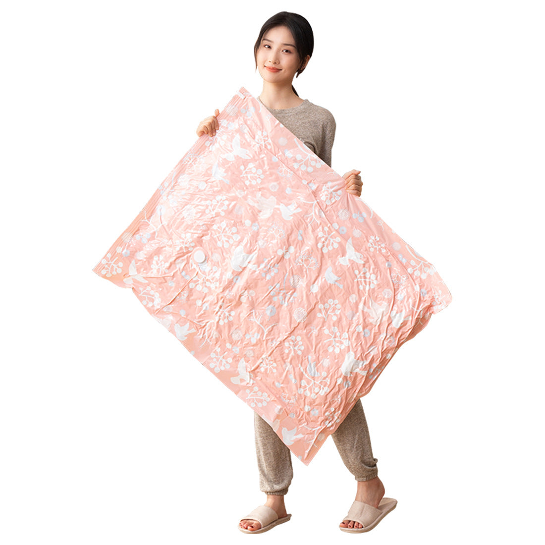 Vacuum Compression Storage Bags for Home Use, Suitable for Quilts, Bedding, down Jackets, Clothes, Travel Duvets, Large Size - image 5