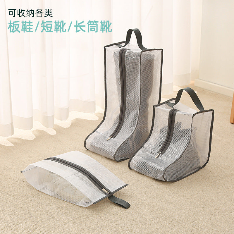 Cross-border Heated Boots Storage Bag Household Transparent Moisture-proof Mildew-proof Boots Short Boots Protective Cover Waterproof Travel Shoe Bag - image 3