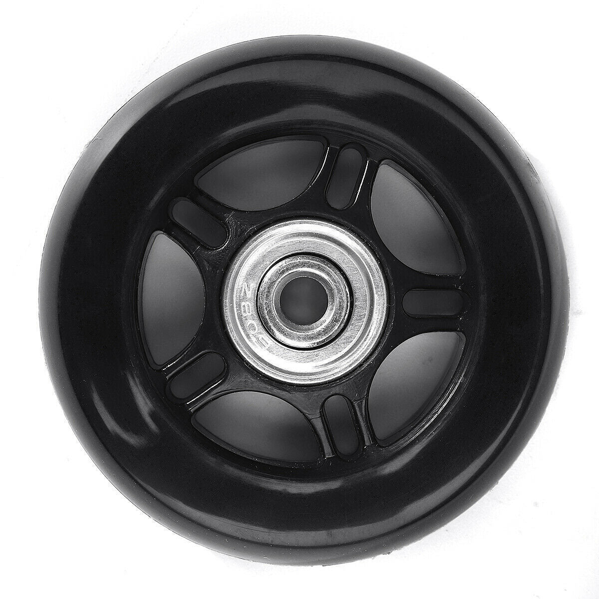 Rubber universal caster silent luggage wheel trolley case universal wheel suitcase bearing repair luggage replacement wheel - image 5