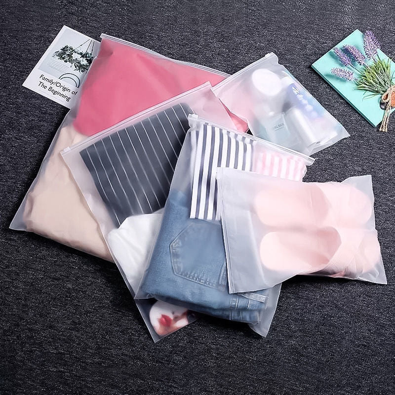 Clothes Travel Storage Bag Underwear Underwear Shoes Finishing Small Items Clothes Zipper Portable Sealed Bag - image 4
