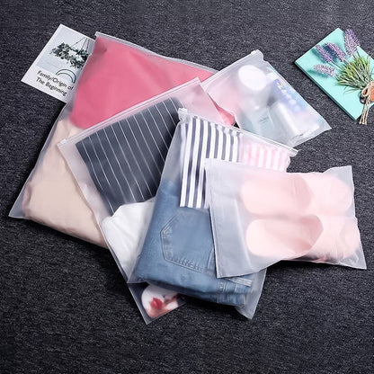 Clothes Travel Storage Bag Underwear Underwear Shoes Finishing Small Items Clothes Zipper Portable Sealed Bag - image 4