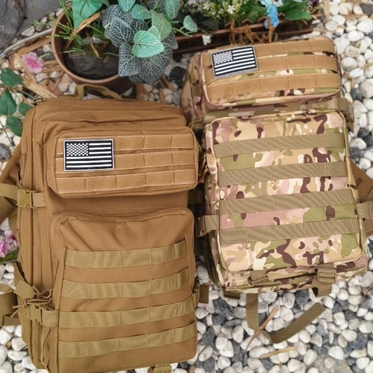 Outdoor 45l Tactical Backpack Hiking Mens and Womens Shoulder