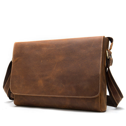 Leather Travel Crossbody Bag