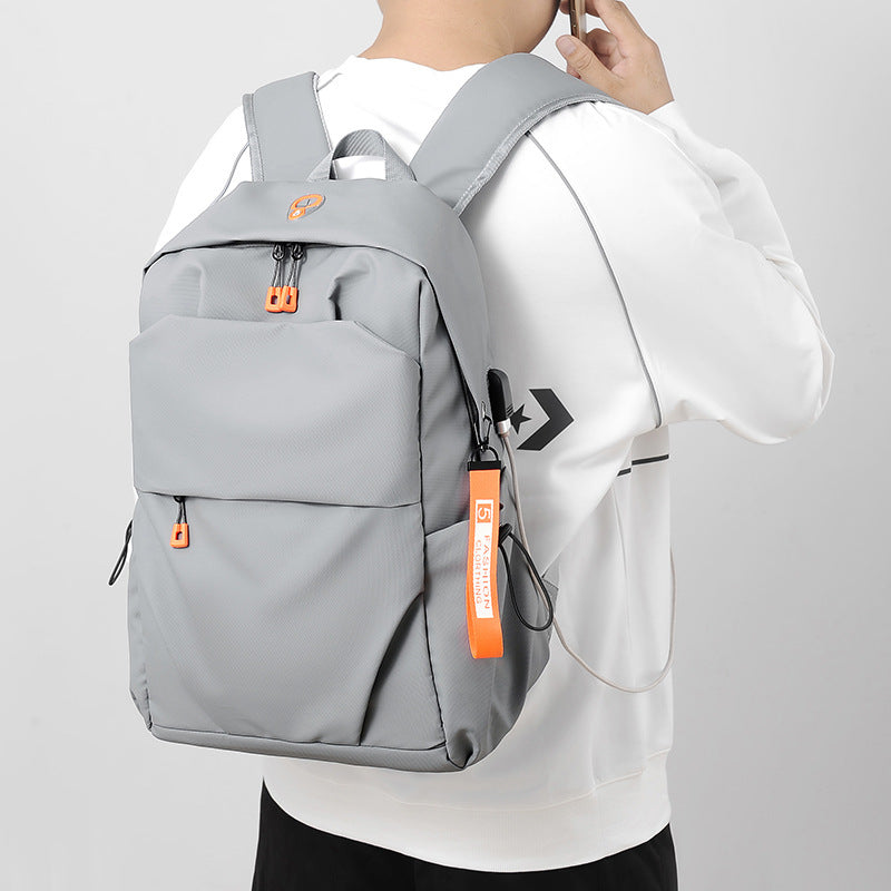 Wholesale Backpack for Men, Simple, Casual and Elegant, Business Computer Bag, Trendy USB Charging Outdoor Travel Backpack - image 2