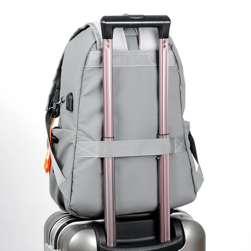 Wholesale Backpack for Men, Simple, Casual and Elegant, Business Computer Bag, Trendy USB Charging Outdoor Travel Backpack - image 3