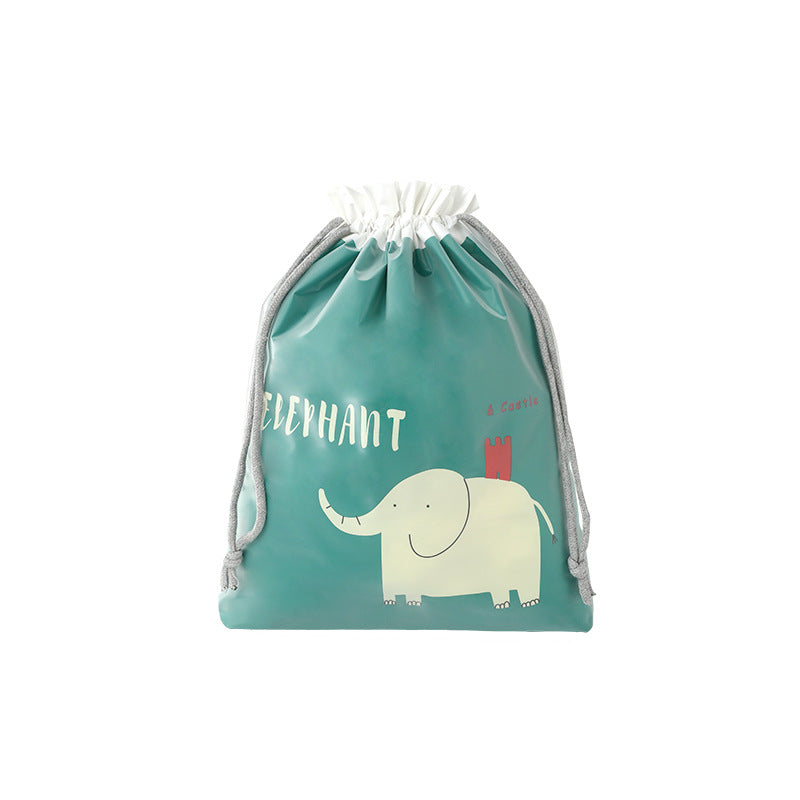 Waterproof Drawstring Double-Layer Drawstring Ins Travel Storage Bag Shoe Intimates Dirty Clothes Storage Bag - image 5