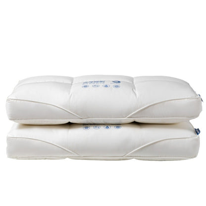 Five-star hotel special soft sleep cotton pillow pillow core A neck pillow single pair of low pillow whole head - image 5