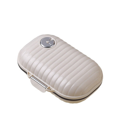 Mini Portable Pill Box, High-Looking Travel Seven-Day Multi-Compartment Pill Jewelry Sealed Storage Box - image 5