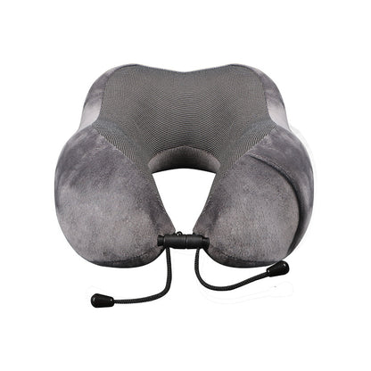 U-shaped Pillow Memory Cotton Neck Pillow U-shaped Office Nap Sleeping Pillow Amazon Explosions Travel Storage Neck Pillow - image 5