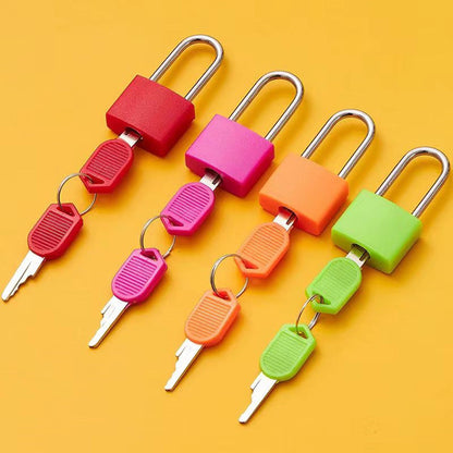 Luggage Lock Bag Copper Core Padlock Colorful Small Lock Suitcase Bag Cabinet Lock Student Dormitory Lock Portable Travel - image 3
