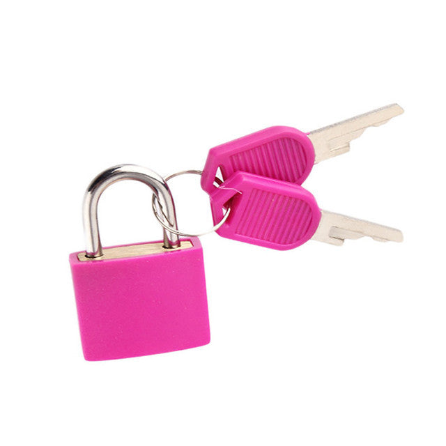 Luggage Lock Bag Copper Core Padlock Colorful Small Lock Suitcase Bag Cabinet Lock Student Dormitory Lock Portable Travel - image 5