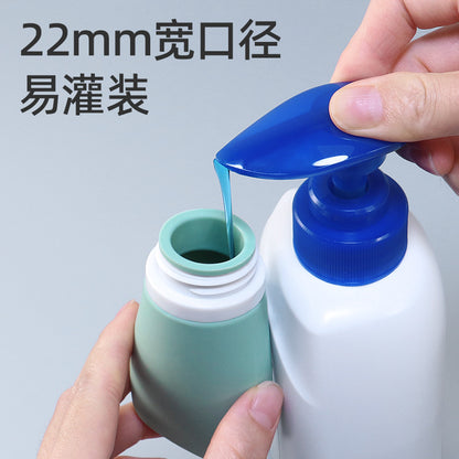 Food Grade Travel Dispensing Bottle Squeeze Lotion Bottle Portable Shampoo Skin Care Product Silicone Leak-Proof Bottle Portable - image 4