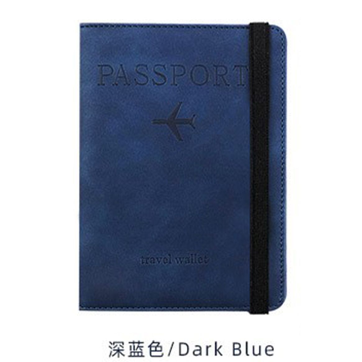 Ribbon Color-Changing Anti-Theft Pu Passport Holder Passport Multi-Internal Pavilion Multi-Flap Pocket Pants Passport Document - image 4