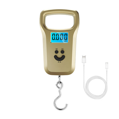 Household Rechargeable Luggage Scale Portable Handheld Scale Electronic Scale 50kg Express Scale Fishing Scale Food Buying Scale Package Scale - image 3