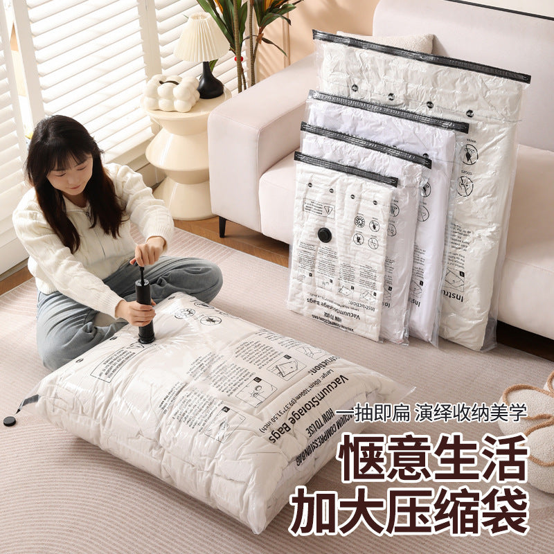 Thickened Vacuum Compression Storage Bags for Clothes, Quilts, down Jackets, Outdoor Travel Storage, Special Sealing - image 3