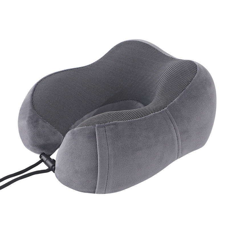 U-shaped pillow memory cotton foreign trade cross-border travel pillow aircraft nap neck pillow printed LOGO gift U-shaped pillow wholesale - image 5