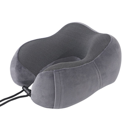 U-shaped pillow memory cotton foreign trade cross-border travel pillow aircraft nap neck pillow printed LOGO gift U-shaped pillow wholesale - image 5