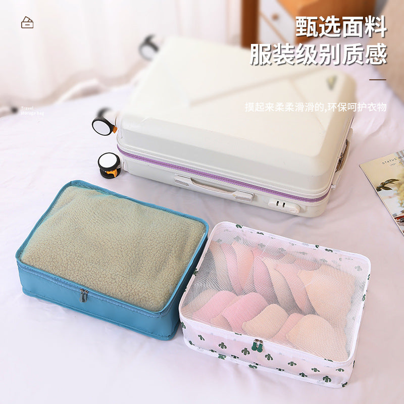 Travel storage bag travel travel luggage clothing organizing storage bag simple separated storage suit large and medium size - image 3