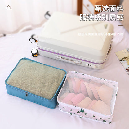 Travel storage bag travel travel luggage clothing organizing storage bag simple separated storage suit large and medium size - image 3