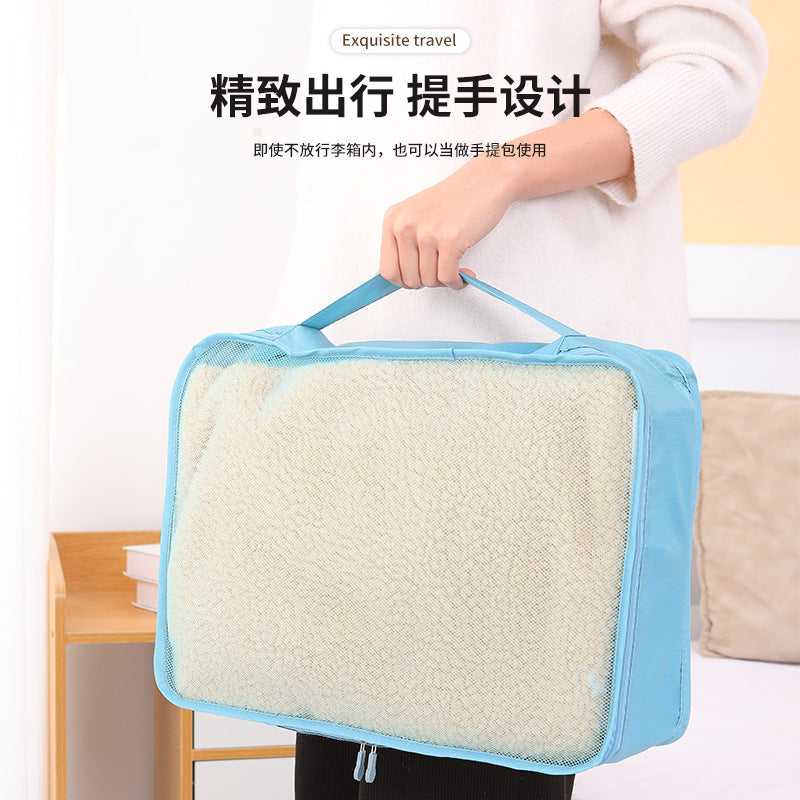 Travel storage bag travel travel luggage clothing organizing storage bag simple separated storage suit large and medium size - image 4