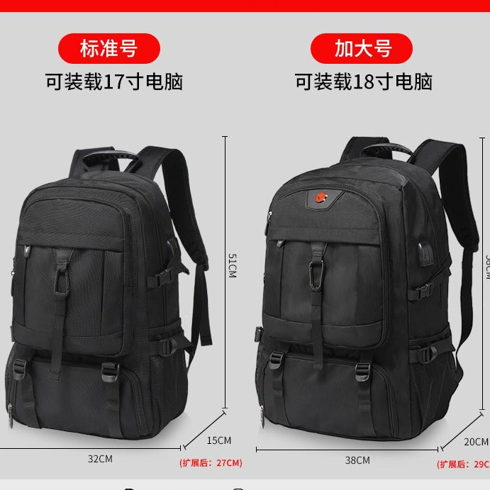 Travel Bag Men's outdoor mountaineering waterproof large capacity schoolbag travel luggage backpack travel computer backpack women - image 3