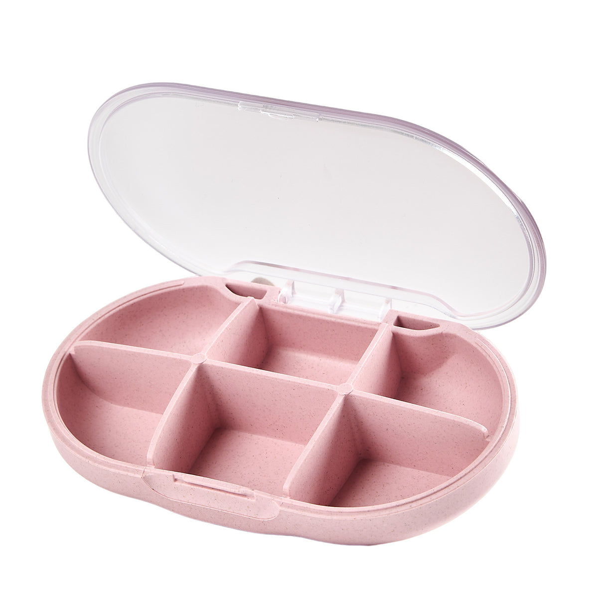 Cross-border hot small pill box portable sealed large capacity Mini Storage packing box portable pill box one week pill box - image 5