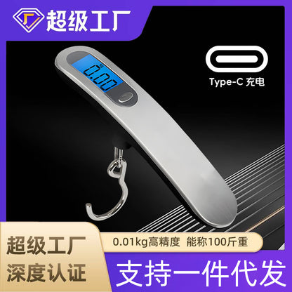 Teyi Satchel Scale Digital Scale 50kg Satchel Luggage Scale Handheld Weighing Scale Wholesale Mini Express Crane Scale - image 1