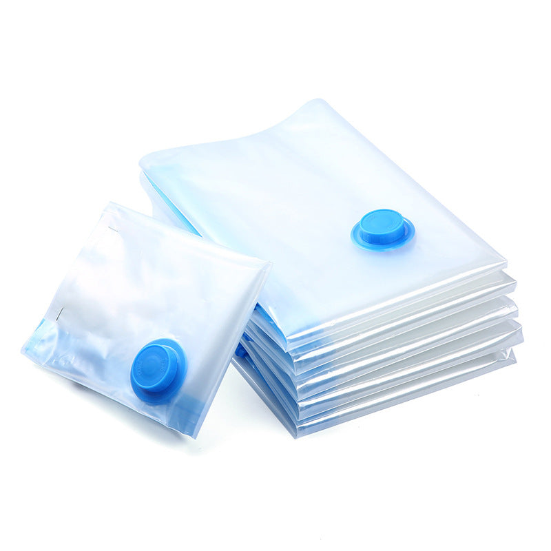 Thickened vacuum compression bag foreign trade transparent large suction quilt vacuum bag storage bag household clothes finishing bag - image 3
