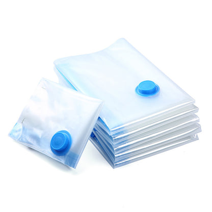 Thickened vacuum compression bag foreign trade transparent large suction quilt vacuum bag storage bag household clothes finishing bag - image 3