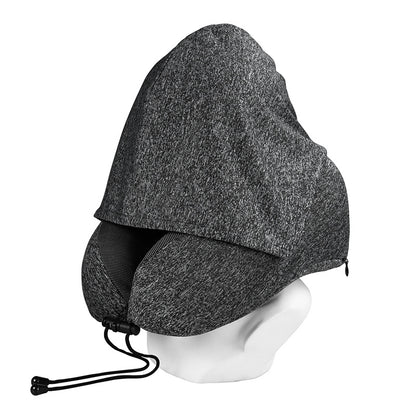 U-Shaped Pillow with Hat, Memory Foam, Light-Blocking Travel Pillow, Airplane Neck Pillow, Office Memory Nap Pillow, Customizable - image 5