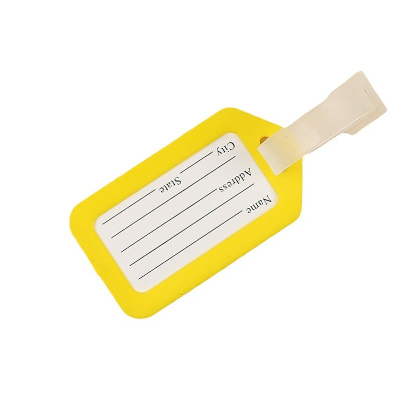 Plastic Pp Aircraft Luggage Tag, Suitcase Address Tag, Boarding Pass, Travel Luggage Accessories, Name Tag - image 5