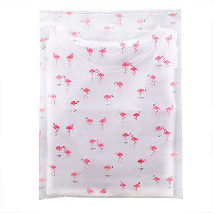In-Stock Wholesale Travel Clothing Dust-Proof Storage Bags, Underwear Packing Pe Shoe and Clothing Frosted Zipper Bags - image 5